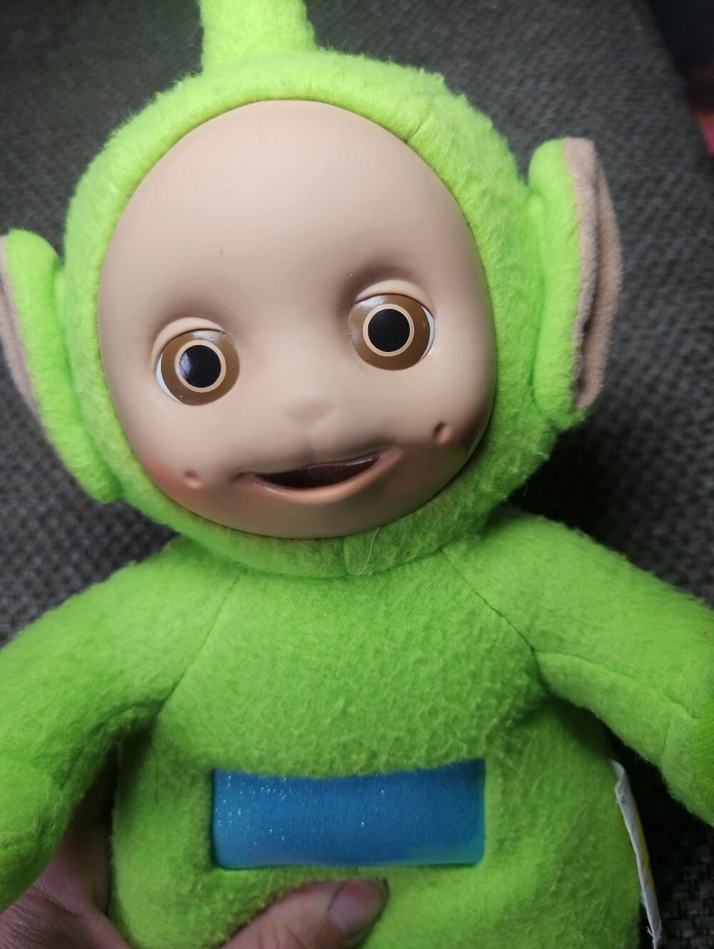 1990s Teletubbies Dipsy Green Plush Toy - Picture 9 of 9